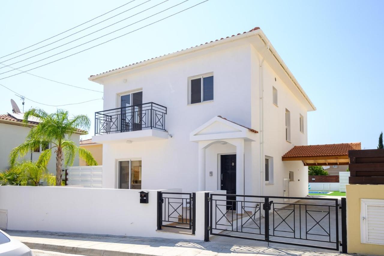 Voroklini Villa With Pool Larnaca Buitenkant foto